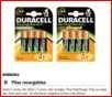Foto DURACELL BLISTER 4 PILAS RECARGABLES ACTIVECHARGE EQUIVALENCIA AA TIPO HR6 2200MAH.REF.75052474