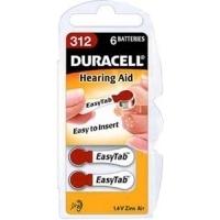 Foto Duracell DA312 - 1.4v hearing aid battery