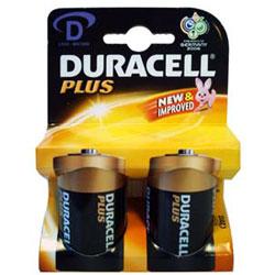 Foto Duracell MN1300PLUS-B2 Duracell Plus Alkaline Battery D Size