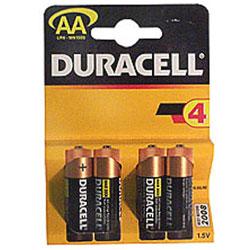 Foto Duracell MN1500-B4 Alkaline Battery AA Size