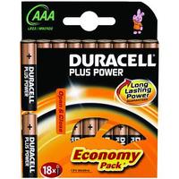 Foto Duracell MN2400B18 - plus power aaa 18 pack
