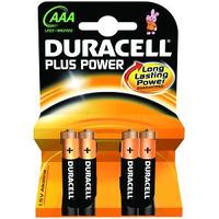 Foto Duracell MN2400B4 - plus power aaa 4 pack