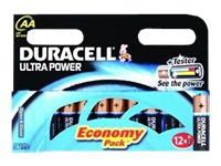 Foto Duracell MX1500B12 - ultra power aa 12 pack