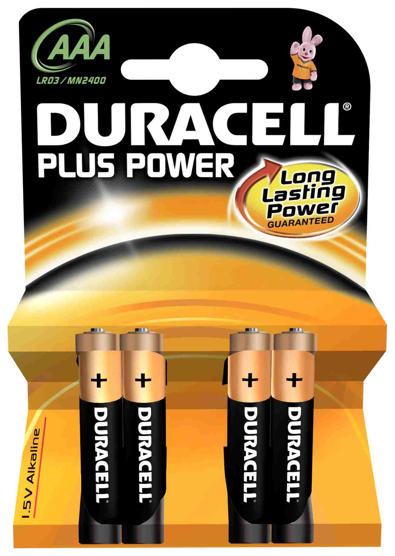 Foto Duracell Pila Alcalina Plus Power AAA K4
