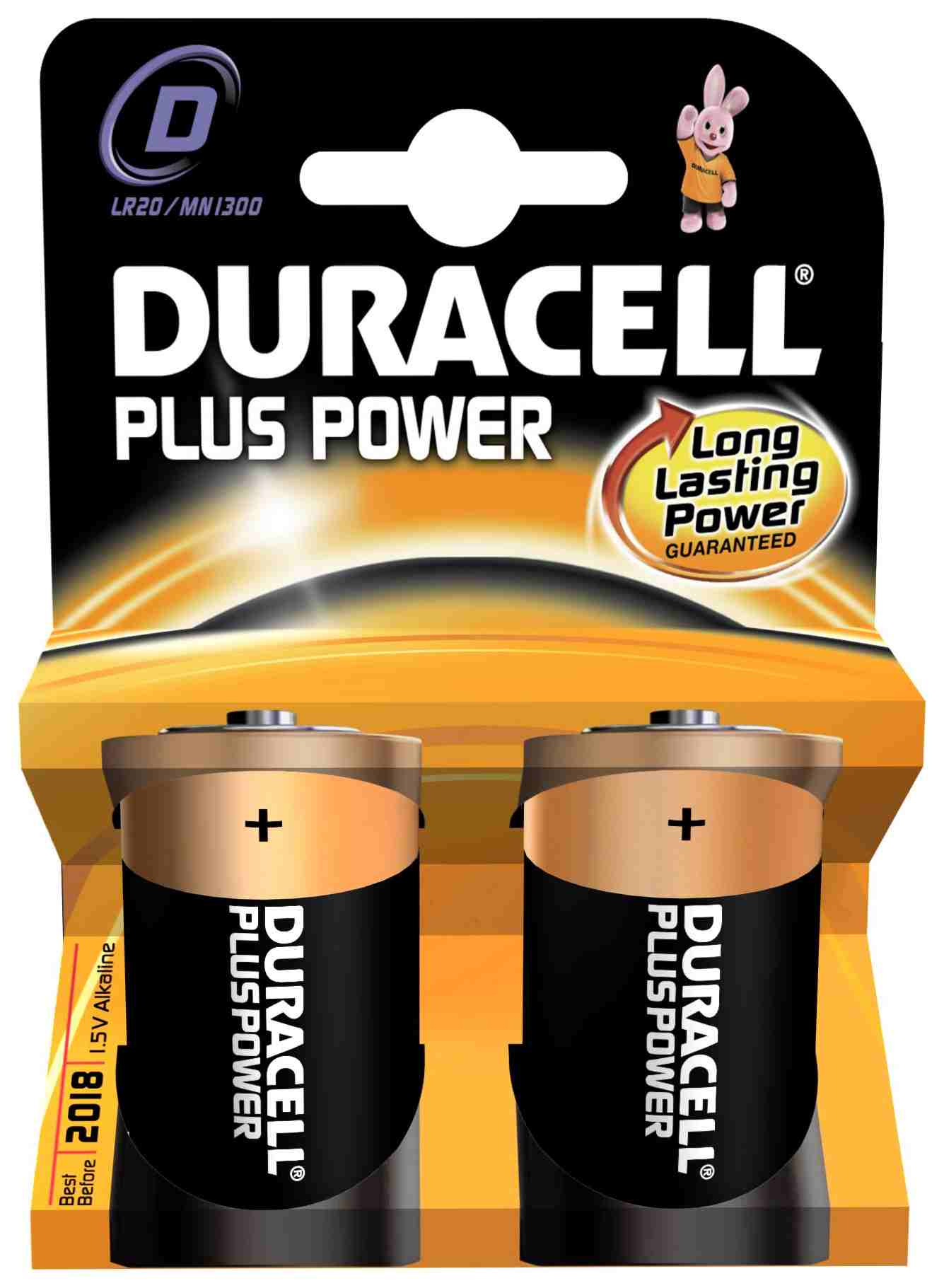 Foto Duracell Pila Alcalina Plus Power D K2
