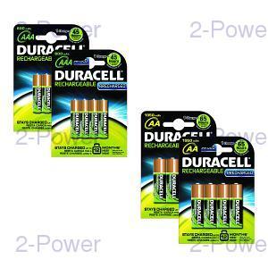 Foto Duracell precharged aa / aaa 8 pack