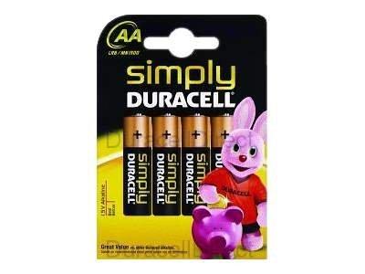 Foto Duracell simply mn1500b4s