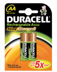 Foto Duracell Stay Charged AA 2pcs