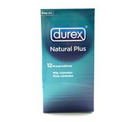 Foto Durex natural plus easy on preservativos 12 u