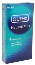 Foto Durex Preservativos Nature Plus Easy On 6 Unid