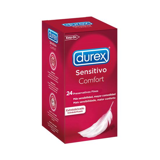 Foto Durex Sensitivo Comfort 24 Uds