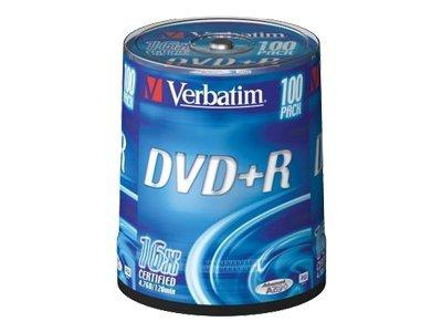 Foto dvd+r 4.7gb 16x 100 spindle sr supl