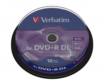 Foto Dvd+r Dl 8x Spindle 10 8.5gb Matt Silver