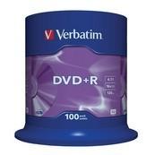 Foto DVD+R Verbatim / 4.7 GB / 16x / 100 unidades en tarrina
