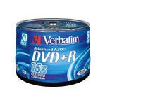 Foto DVD+R Verbatim 4,7GB 50pcs Pack 16x Spindel azo silber retail
