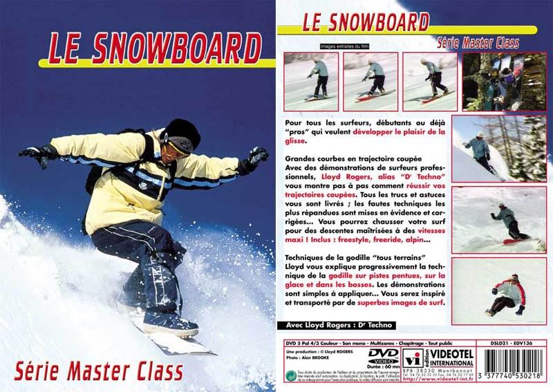 Foto dvd - le snowboard : série master class - snowboard - sport loisirs le snowboard