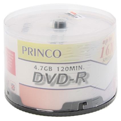 Foto DVD-R 4.7 16X LATA 50 PRINCO