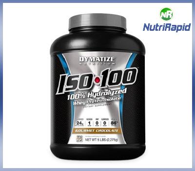 Foto Dymatize  Iso 100  2.27 Kg  Fresa  + Shaker / Proteina Aislado Berry / No Fat