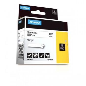 Foto dymo 9mm rhino coloured vinyl