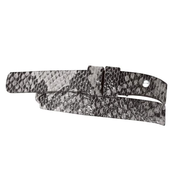 Foto Dyrberg/Kern Kagami Grey Leather Bracelet, Grey