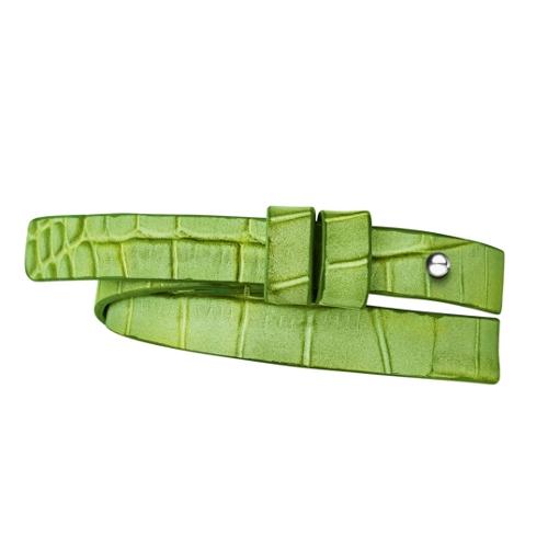 Foto Dyrberg/Kern Limited Edition Green Leather Bracelet, Green