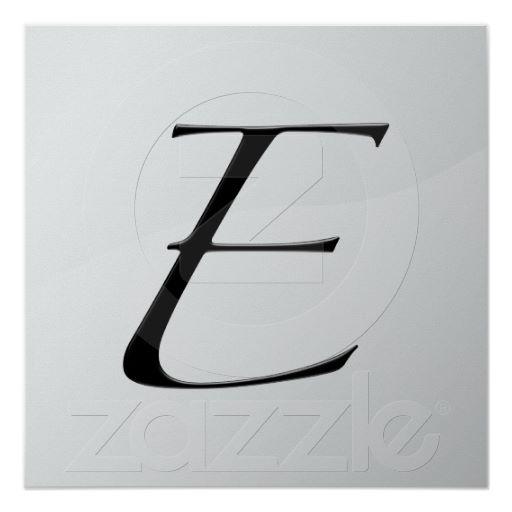 Foto E - Zapfino Impresiones