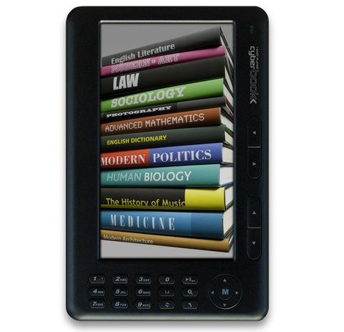 Foto E-BOOK BEST BUY EASY PLAYER CYBERBOOK 7 LCD