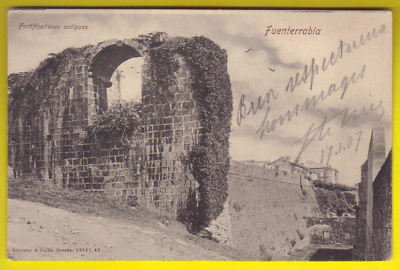 Foto E Fuenterrab�a Guip�zcoa Fortificaciones Antiguas 1900