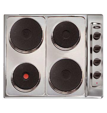 Foto e/60.2 4p inox placa electrica 4 zonas