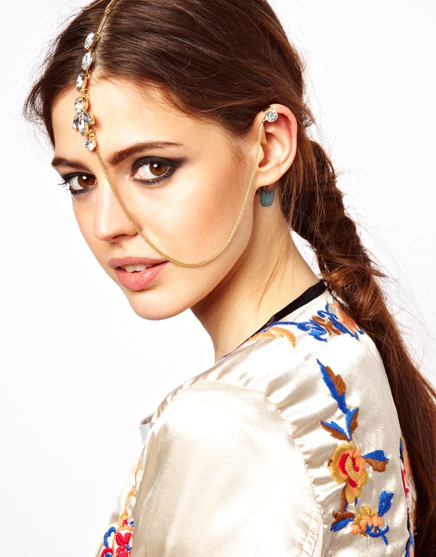 Foto Ear cuff Petal Tikka de ASOS Cristal