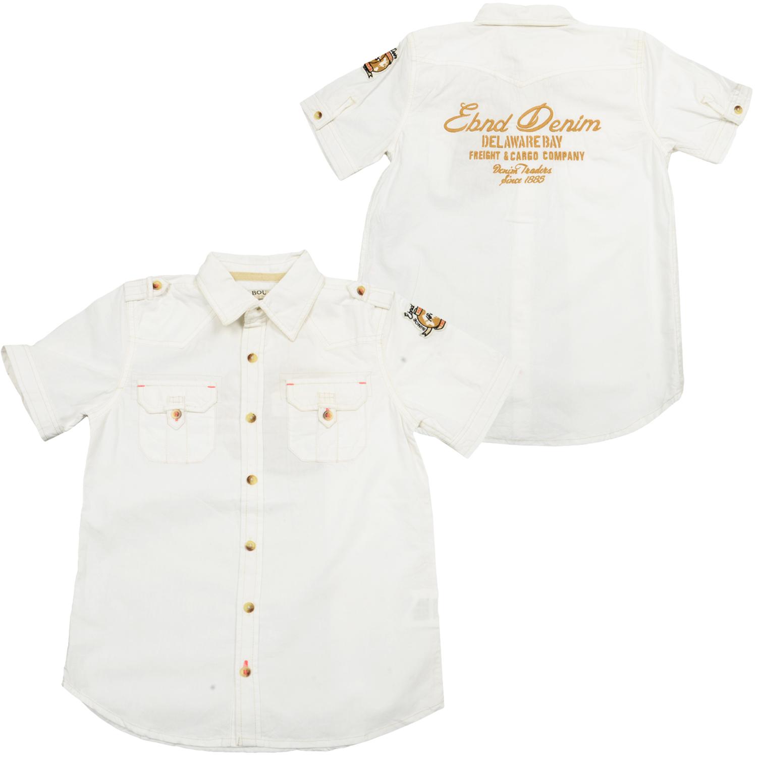 Foto Earthbound Boys Short Sleeves Camisas Blanco