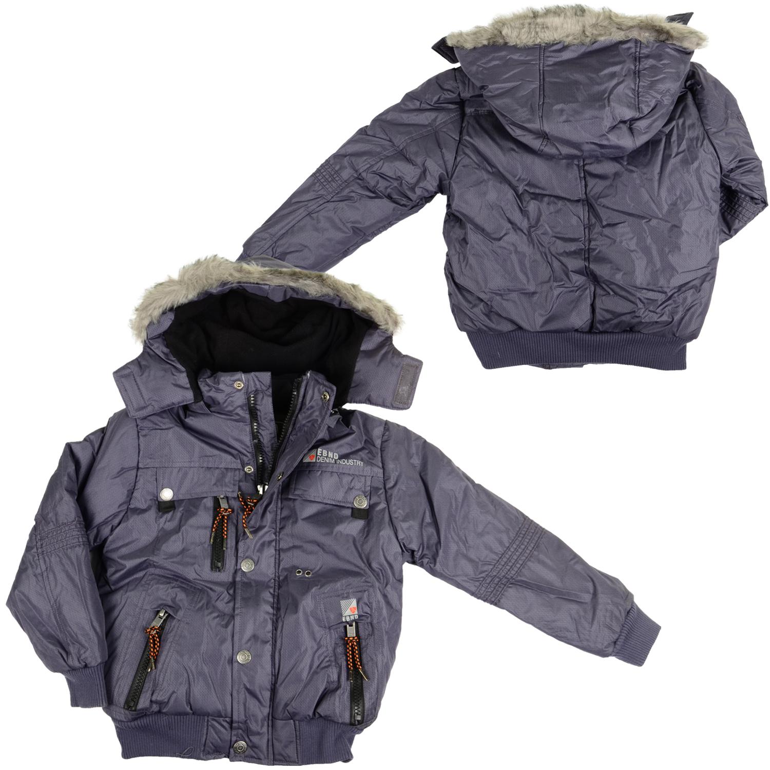 Foto Earthbound Polar Winter Niños Chaqueta De Color Azul Oscuro