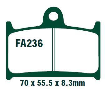 Foto EBC FA236HH - Ebc fa236hh sinterizada