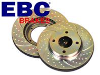 Foto Ebc Turbo Groove Brake Discs Front. Porsche 928 / 944 / 968 Gd995