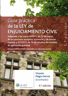 Foto Ebook: Guía Práctica De La Ley De Enjuiciamiento Civil