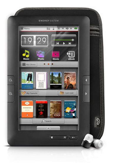 Foto eBook Energy System Color eReader C7+ Touch Black (387168)