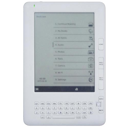 Foto Ebook multimedia 6 tinta electronica, tactil ,cpu 600 mhz,poli e601w