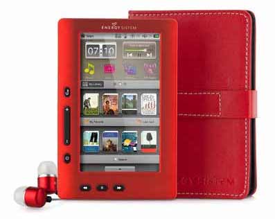 Foto eBook multimedia Energy System Energy MP5 3048 Ruby Red