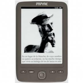 Foto eBooK PaPYRE 602 Grafito/Gris E-INK 4GB interno/USB