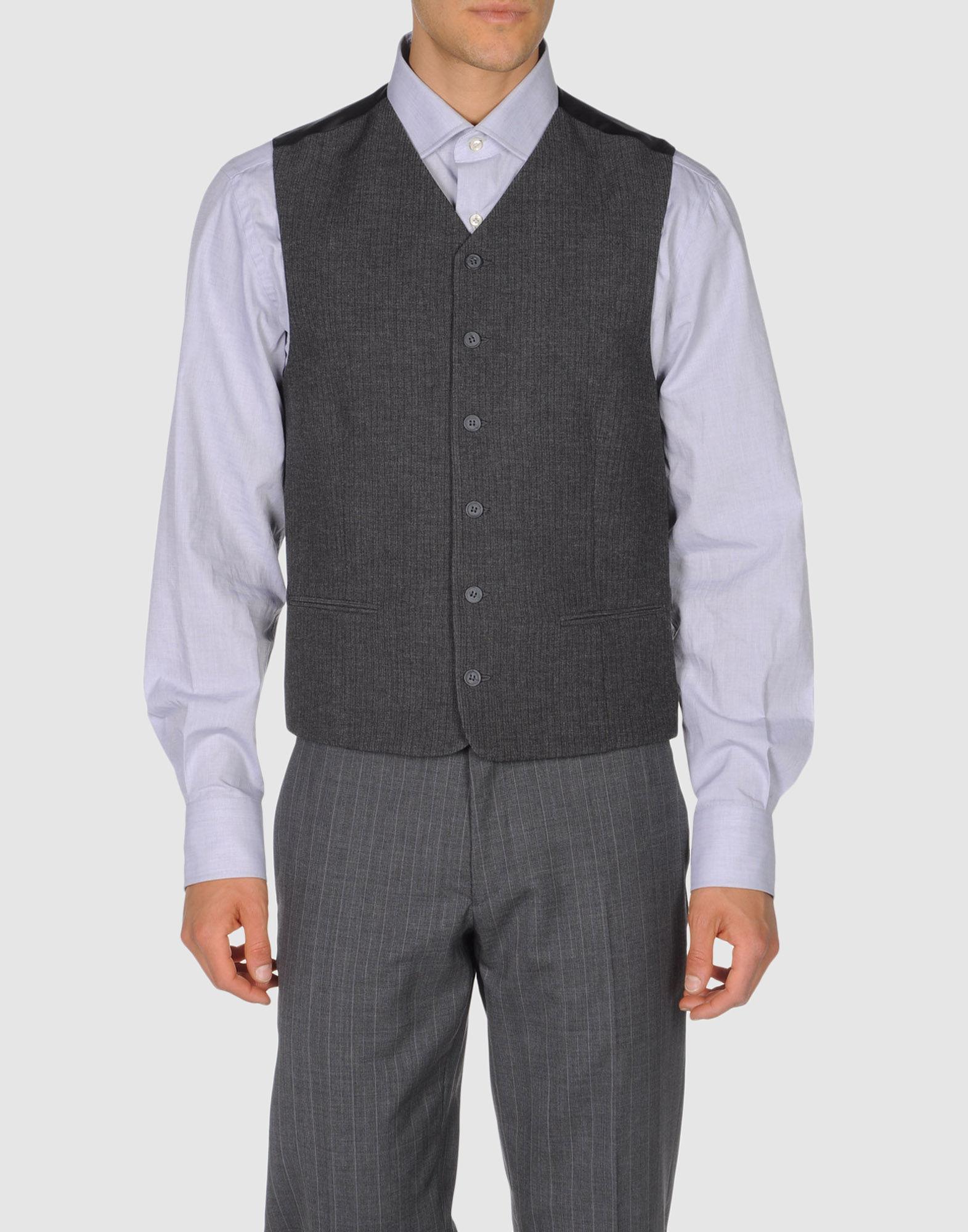 Foto Eccezione Chalecos Hombre Gris