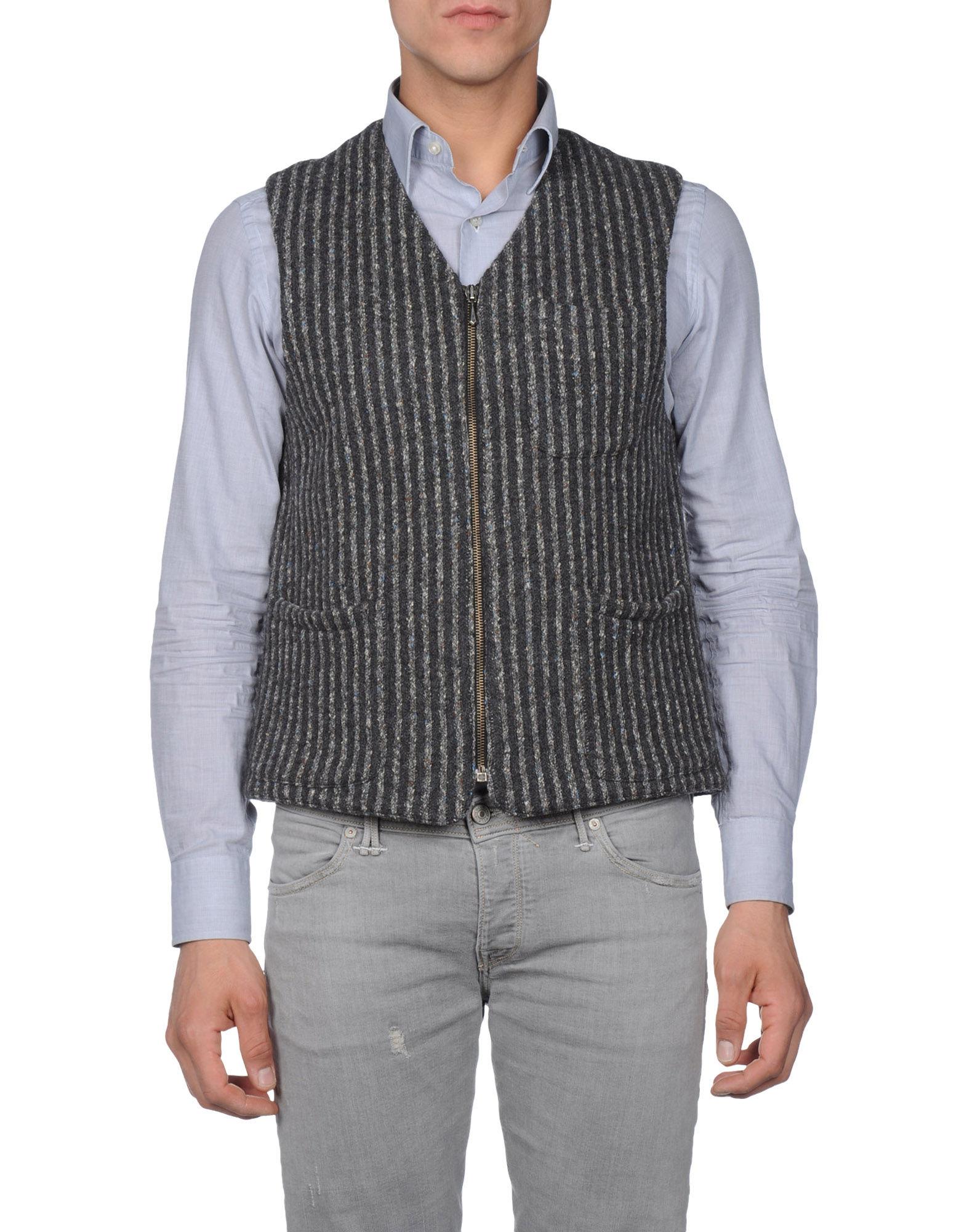 Foto Eccezione Chalecos Hombre Gris marengo