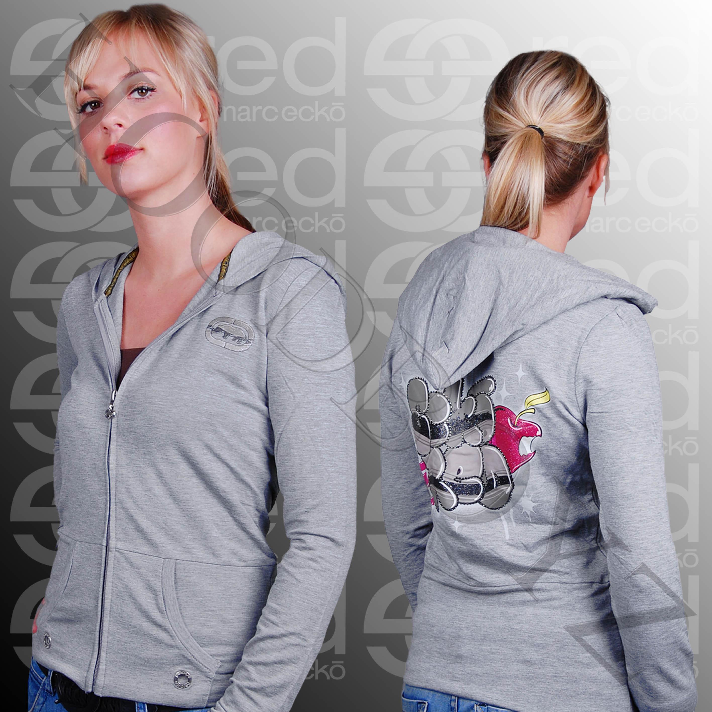 Foto Ecko Red Big Apple Sudaderas Con Capucha Con Cremallera