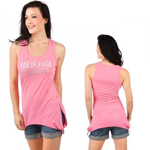 Foto Ecko Red Unltd. Script marrón camiseta Carnation talla S