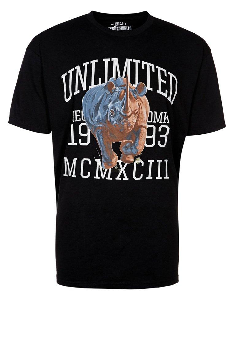 Foto ecko unltd. CORE RAMPAGE Camiseta print negro