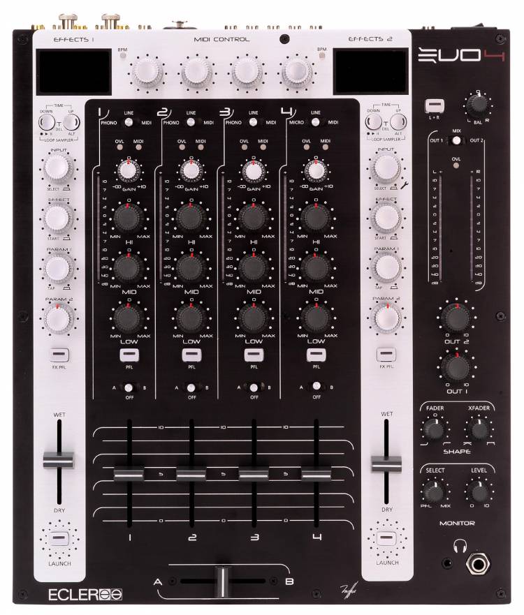 Foto Ecler Evo4 Mesa De Mezclas Digital Dj Con Efectos. Outlet