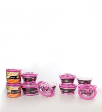 Foto Eco- de. Set de 9 Tuppers Magic Tupper