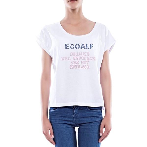 Foto Ecoalf - ECOALF T-SHIRT WOMAN WHITE