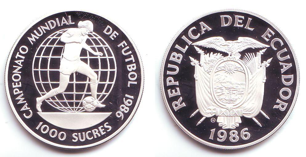 Foto Ecuador 1000 Sucres 1986