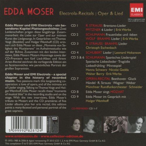 Foto Edda Moser - Electrola Recitals: Oper & Lied - Limited Edition (9Cds)