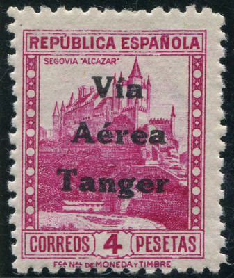 Foto edifil. tanger. sellos de españa. nº 139. nueva. fijasellos. preciosa. (2)
